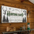 Rustic Fishing And Hunting Sign- Outdoor Cabin Decor